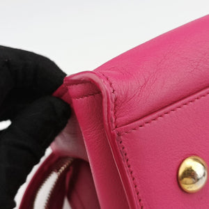 Vintage Yves Saint Laurent Y Ligne Petit Cabas Rose Leather 311210 shoulderbag | stylenewstar