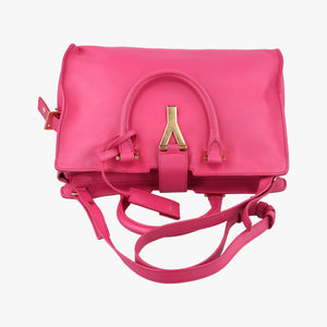 Vintage Yves Saint Laurent Y Ligne Petit Cabas Rose Leather 311210 shoulderbag | stylenewstar