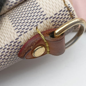 Secondhand Louis Vuitton CROISETTE Azur Damier Canvas N41581 shoulderbag | stylenewstar