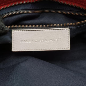 Pre-owned Balenciaga Motorcycle City Multicolour lambskin shoulderbag | stylenewstar