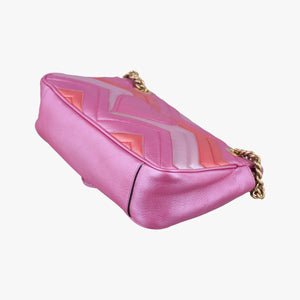 Pre-owned Gucci GG Marmont Multicolour Leather 443497 shoulderbag | stylenewstar