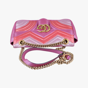 Pre-owned Gucci GG Marmont Multicolour Leather 443497 shoulderbag | stylenewstar