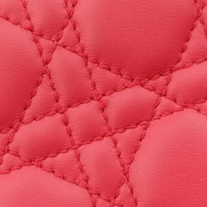 Pre-owned Christian Dior Cannage Dior Soft Shopping Pink lambskin shoulderbag | stylenewstar