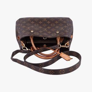 Pre-owned Louis Vuitton Montaigne BB Brown Monogram Canvas M41055 shoulderbag | stylenewstar