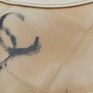 Secondhand Chanel CC lip Tote Pink PVC Coated Canvas A05226 shoulderbag | stylenewstar
