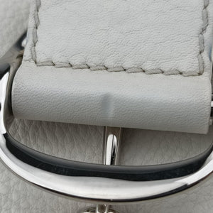 Secondhand Gucci Techno Horsebit White Leather 240266 shoulderbag | stylenewstar