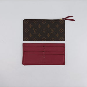 Pre-owned Louis Vuitton Pochette Felicie Brown Monogram Canvas M61276 shoulderbag | stylenewstar