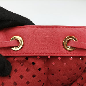 Pre-owned Louis Vuitton Sofia Coppola Noe Red Leather M94074 shoulderbag | stylenewstar