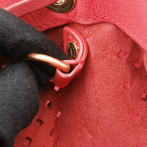 Pre-owned Louis Vuitton Sofia Coppola Noe Red Leather M94074 shoulderbag | stylenewstar
