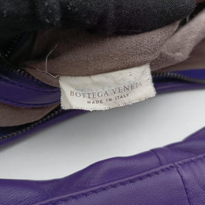 Secondhand Bottega Veneta Intrecciato Purple lambskin shoulderbag | stylenewstar