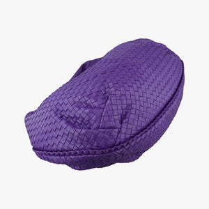 Secondhand Bottega Veneta Intrecciato Purple lambskin shoulderbag | stylenewstar