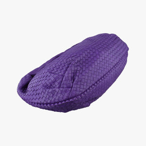 Secondhand Bottega Veneta Intrecciato Purple lambskin shoulderbag | stylenewstar
