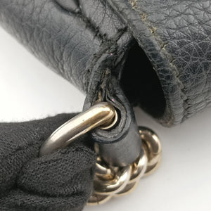 Pre-owned Gucci SOHO Black Leather 336752 shoulderbag | stylenewstar