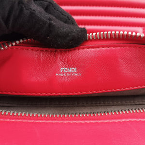 Vintage Fendi Dotcom Click Small Red Leather 8BN299 shoulderbag | stylenewstar