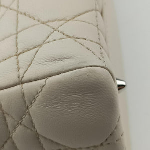 Secondhand Christian Dior Lady Dior Beige lambskin shoulderbag | stylenewstar