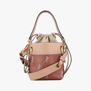 Vintage Chloe Roy Brown×Beige Leather shoulderbag | stylenewstar