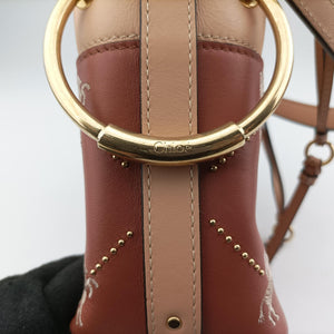 Vintage Chloe Roy Brown×Beige Leather shoulderbag | stylenewstar