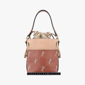 Vintage Chloe Roy Brown×Beige Leather shoulderbag | stylenewstar