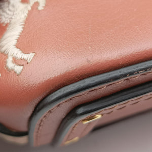 Vintage Chloe Roy Brown×Beige Leather shoulderbag | stylenewstar