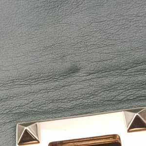 Vintage Valentino Rockstud Green Leather shoulderbag | stylenewstar