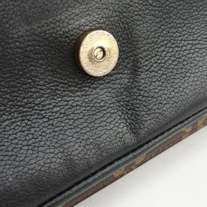 Pre-owned Louis Vuitton MARIGNAN brown×black Monogram Canvas×calf leather M44259 shoulderbag | stylenewstar