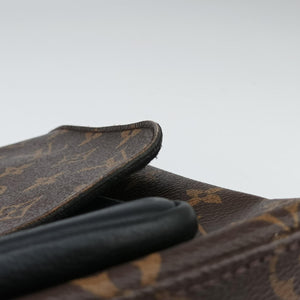 Pre-owned Louis Vuitton MARIGNAN brown×black Monogram Canvas×calf leather M44259 shoulderbag | stylenewstar
