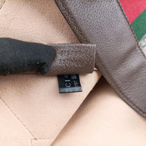 Secondhand Gucci Ophidia Brown PVC coated canvas×Leather 519335 shoulderbag | stylenewstar