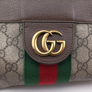 Secondhand Gucci Ophidia Brown PVC coated canvas×Leather 519335 shoulderbag | stylenewstar