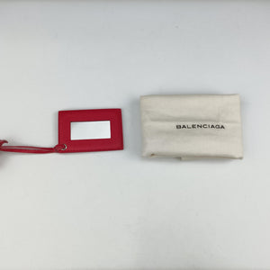 Pre-owned Balenciaga The Giant Hip Red lambskin shoulderbag | stylenewstar