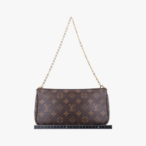 Vintage Louis Vuitton Multi Pochette Accessoir brown×khaki Monogram Canvas M44813 shoulderbag | stylenewstar