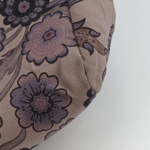 Pre-owned Gucci Floral Tote Purple canvas 341739 handbag | stylenewstar