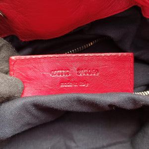 Pre-owned Balenciaga Pompon Red Leather shoulderbag | stylenewstar