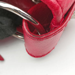 Pre-owned Balenciaga Pompon Red Leather shoulderbag | stylenewstar