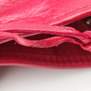 Pre-owned Balenciaga Pompon Red Leather shoulderbag | stylenewstar