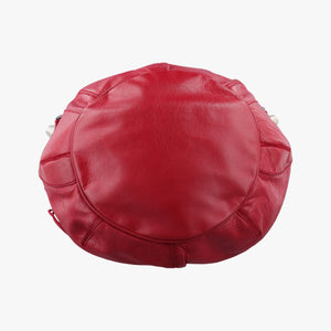 Pre-owned Balenciaga Pompon Red Leather shoulderbag | stylenewstar