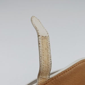Pre-owned Christian Dior Saddle Beige Leather handbag | stylenewstar