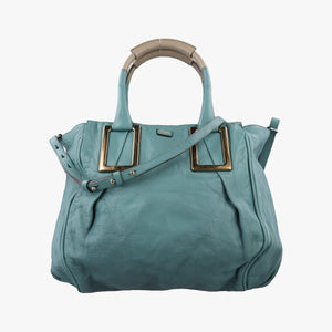 Vintage Chloe Ethel Green Leather shoulderbag | stylenewstar