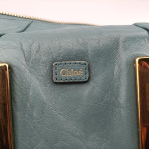 Vintage Chloe Ethel Green Leather shoulderbag | stylenewstar