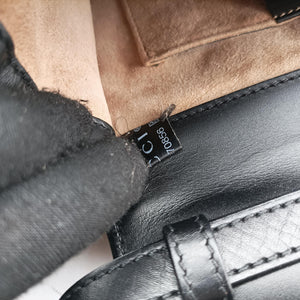 Secondhand Gucci Sylvie Black Leather 470270 shoulderbag | stylenewstar