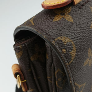 Vintage Louis Vuitton Pochette Metis MM Brown Monogram Canvas M44875 shoulderbag | stylenewstar
