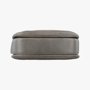 Pre-owned Gucci New Bamboo Gray leather 224964 shoulderbag | stylenewstar