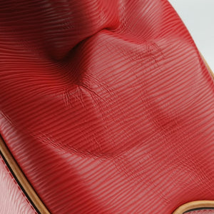 Pre-owned Louis Vuitton Dock PM Red epi M93246 shoulderbag | stylenewstar