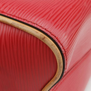 Pre-owned Louis Vuitton Dock PM Red epi M93246 shoulderbag | stylenewstar