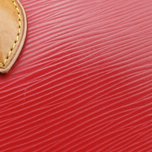 Pre-owned Louis Vuitton Dock PM Red epi M93246 shoulderbag | stylenewstar