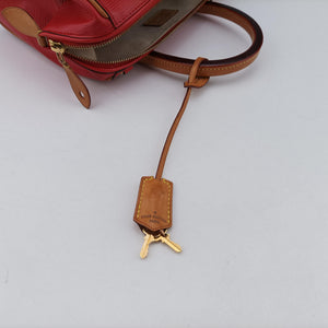Pre-owned Louis Vuitton Dock PM Red epi M93246 shoulderbag | stylenewstar