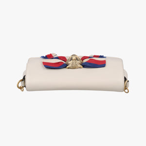 Vintage Gucci Broadway Tiger Head White Leather 453777 shoulderbag | stylenewstar