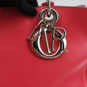 Vintage Christian Dior Diorissimo Pink Leather shoulderbag | stylenewstar