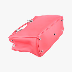 Vintage Christian Dior Diorissimo Pink Leather shoulderbag | stylenewstar