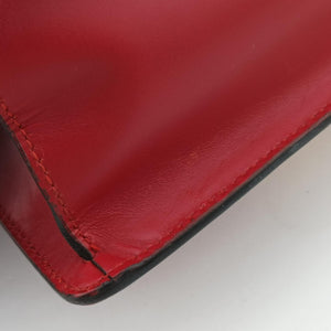 Pre-owned Gucci Sylvie Red Leather 470270 shoulderbag | stylenewstar