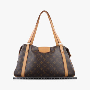 Pre-owned Louis Vuitton STRESA PM brown Monogram Canvas M51186 shoulderbag | stylenewstar